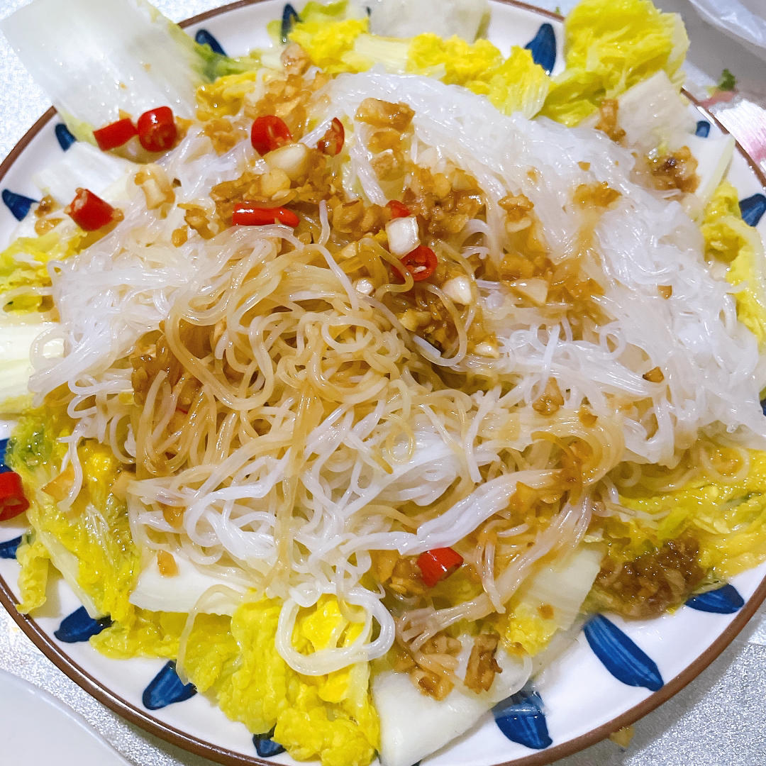 蒜蓉粉丝娃娃菜
