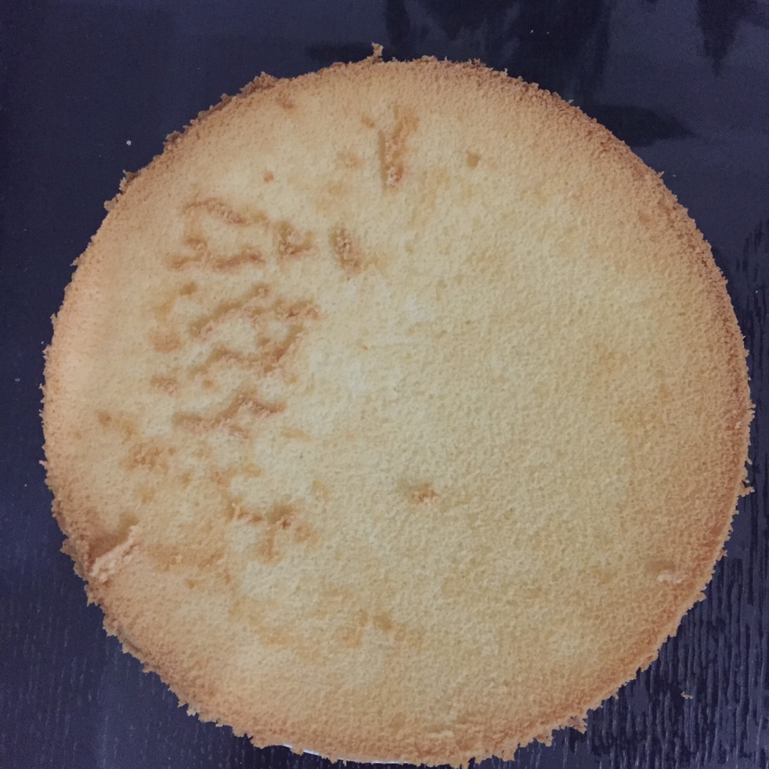 超好记八寸戚风蛋糕（后蛋法）