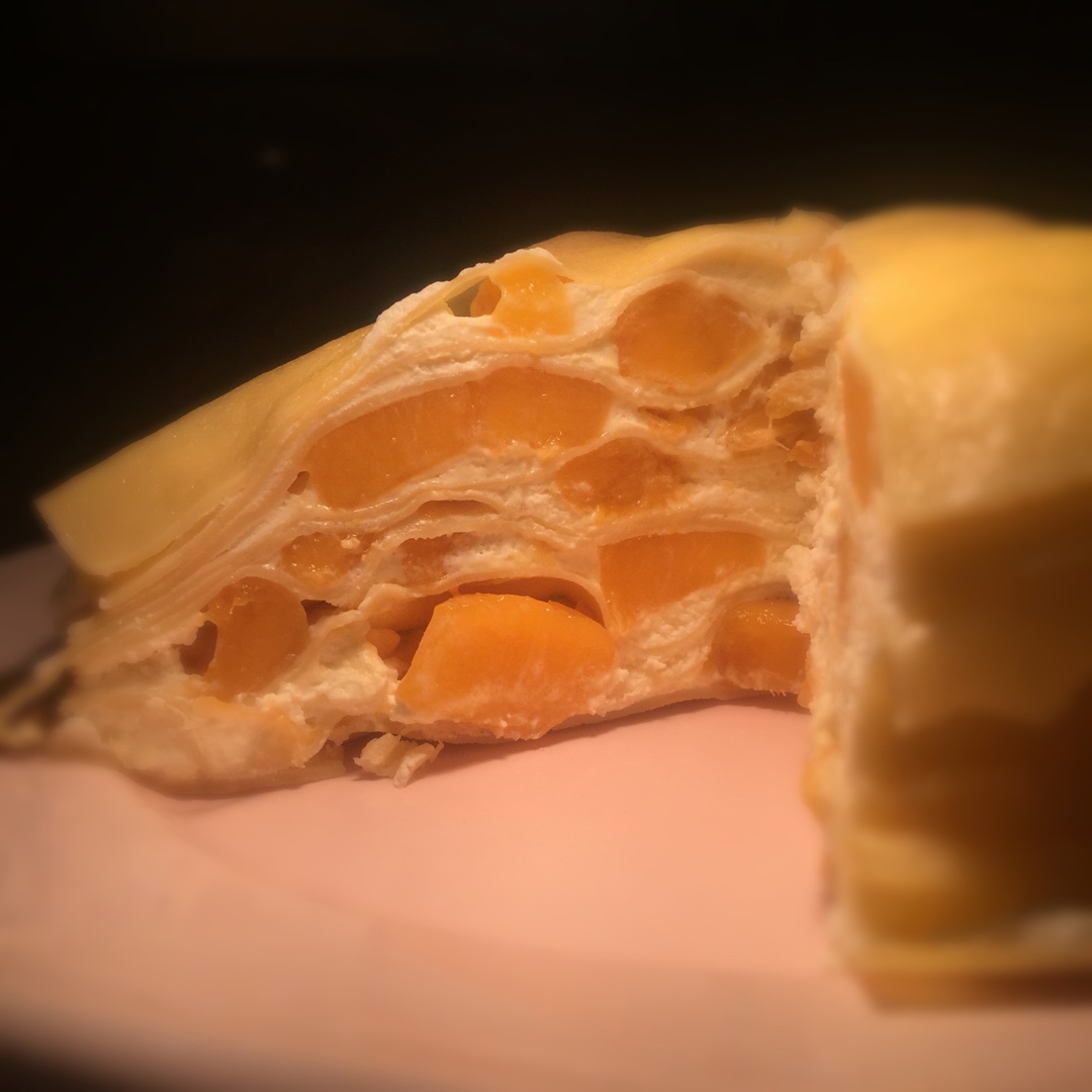 芒果千层蛋糕，100%成功告别煎皮无能