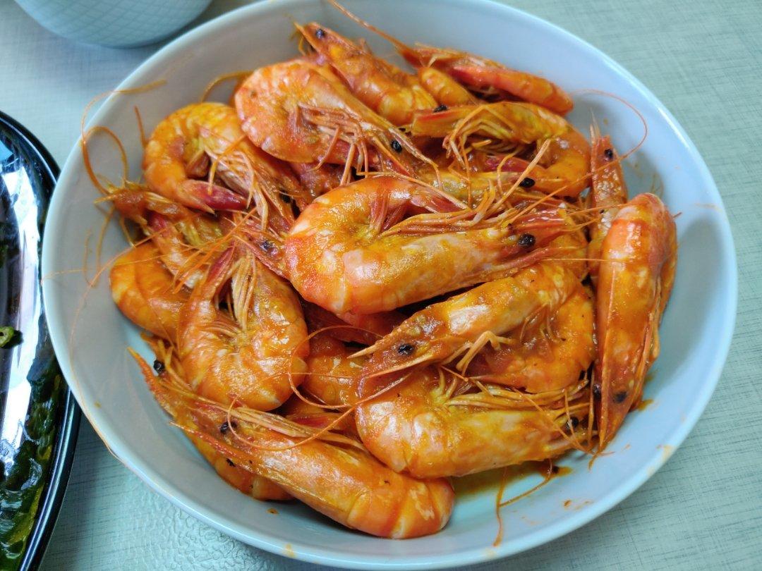 黄晓明茄汁大虾－中餐厅