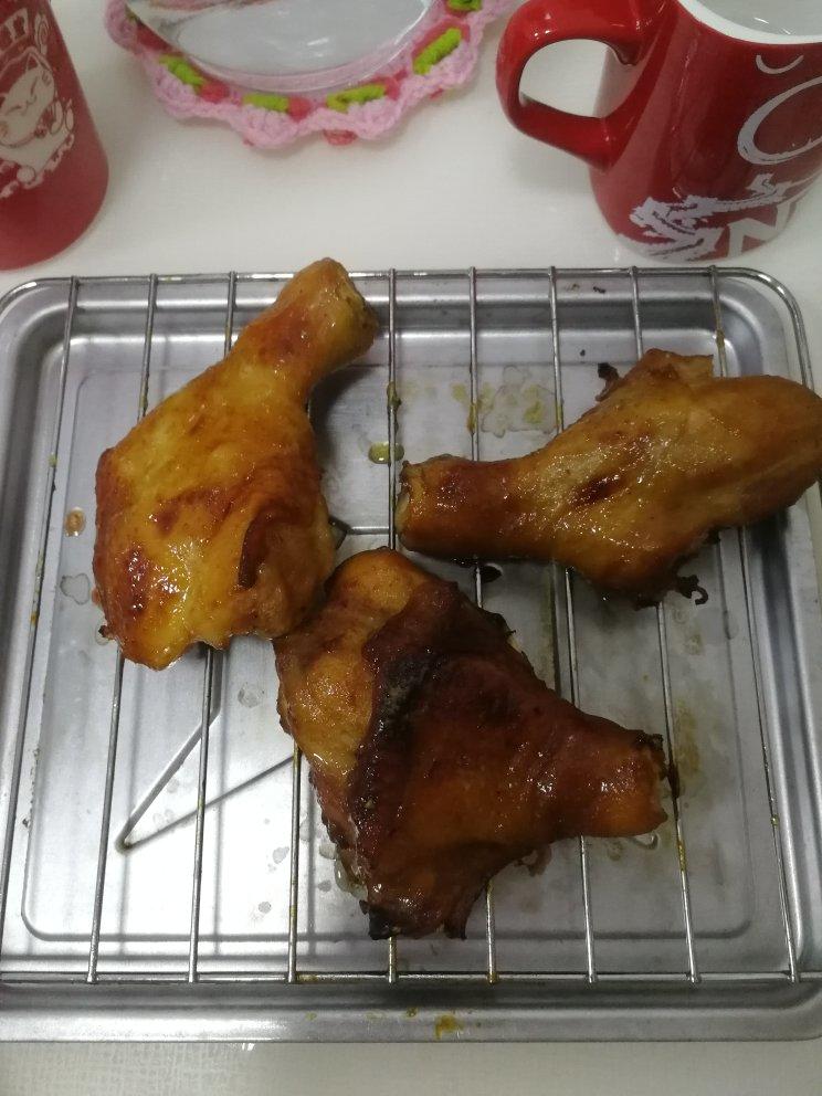脆皮烤鸡腿
