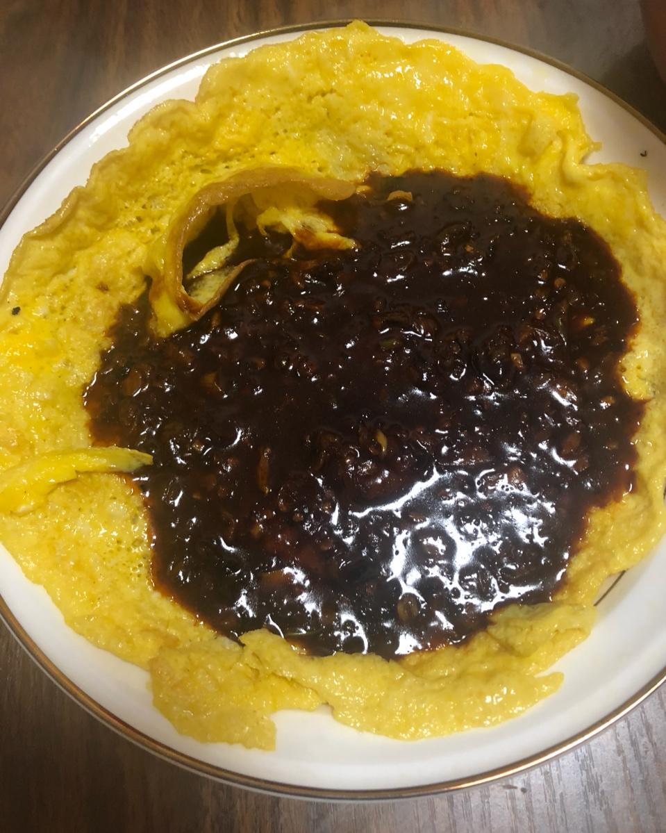 超下饭鱼香烘蛋