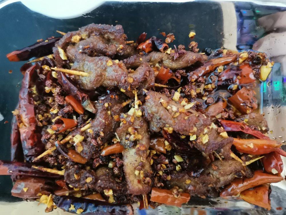 麻辣牙签牛肉