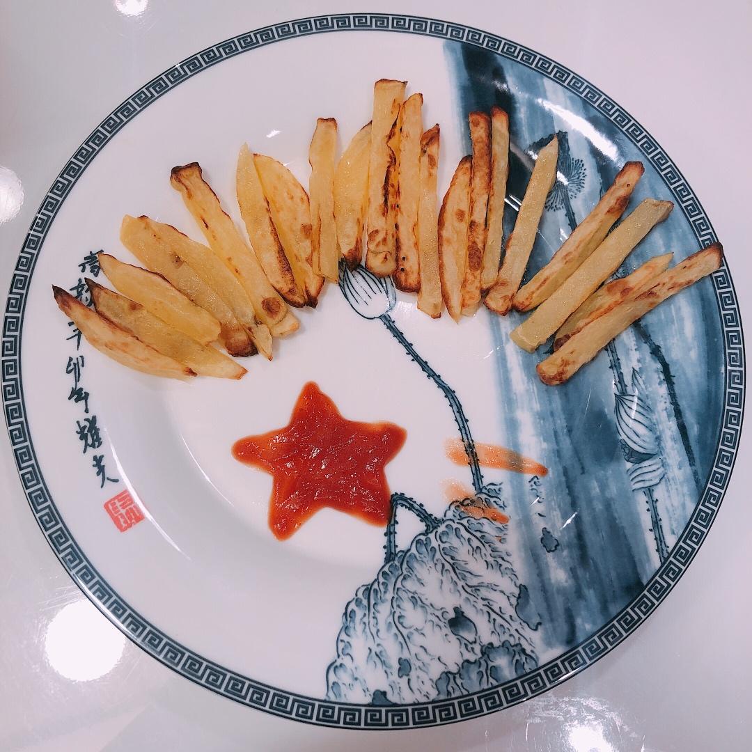 炸薯条的两种做法（空气炸锅）