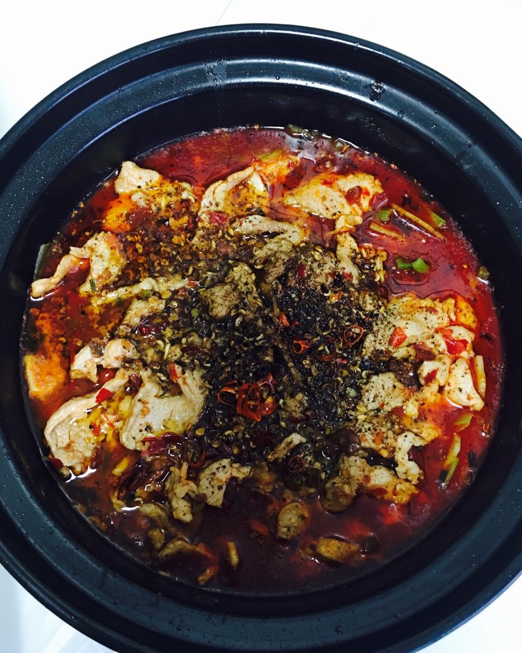堂妈小厨——水煮肉片