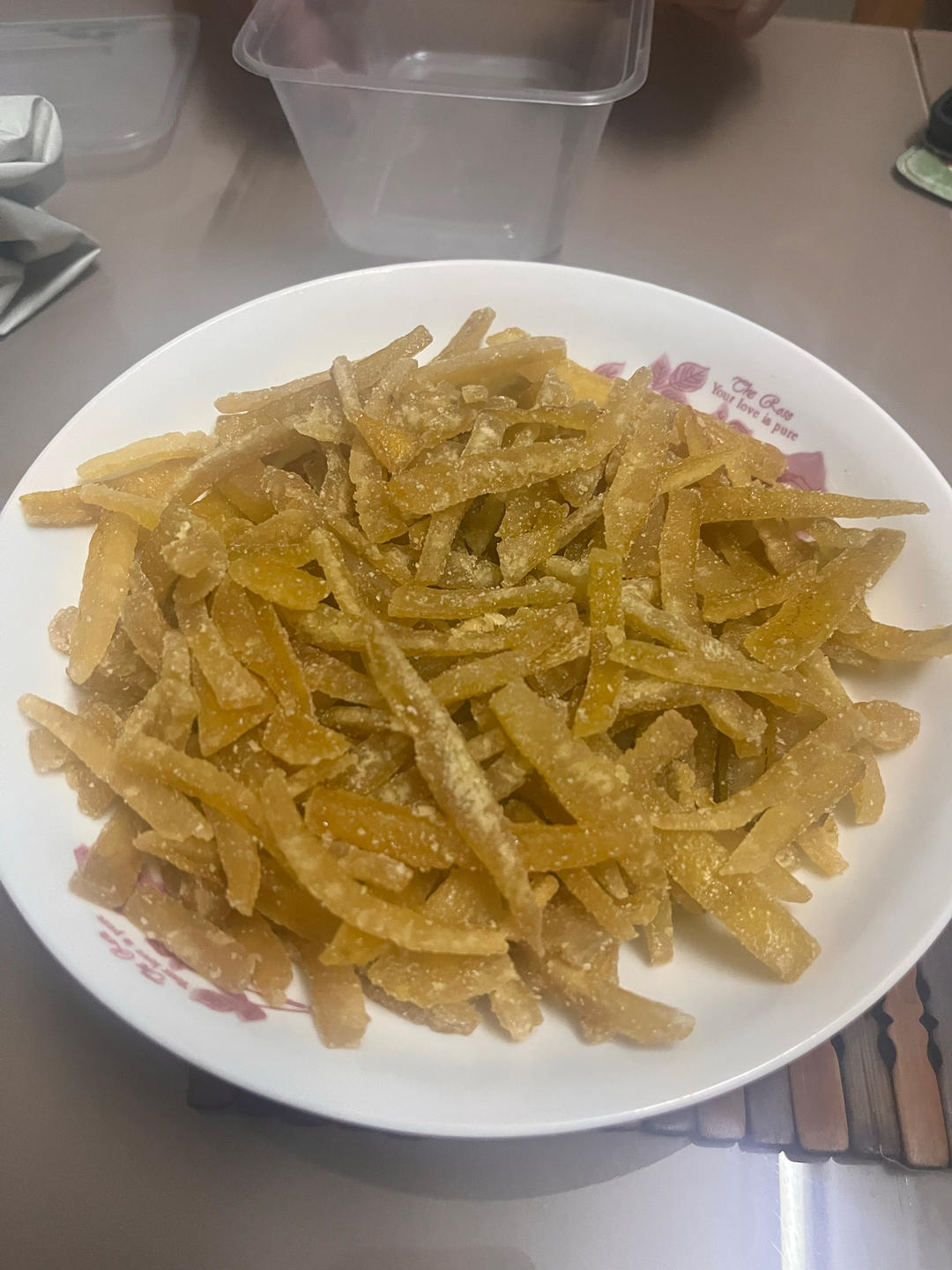 柚子皮糖-咀嚼的维他命C