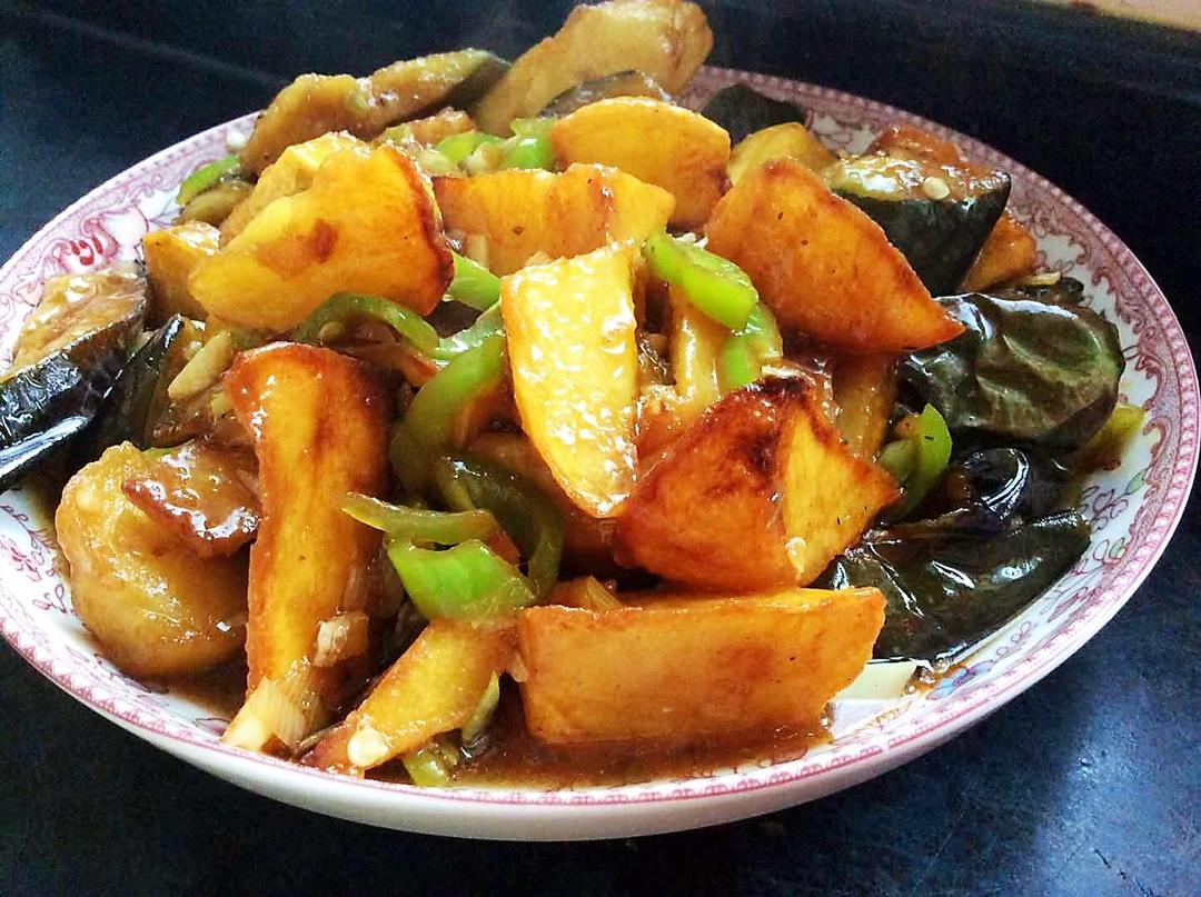 家常烧茄子（比较简单）