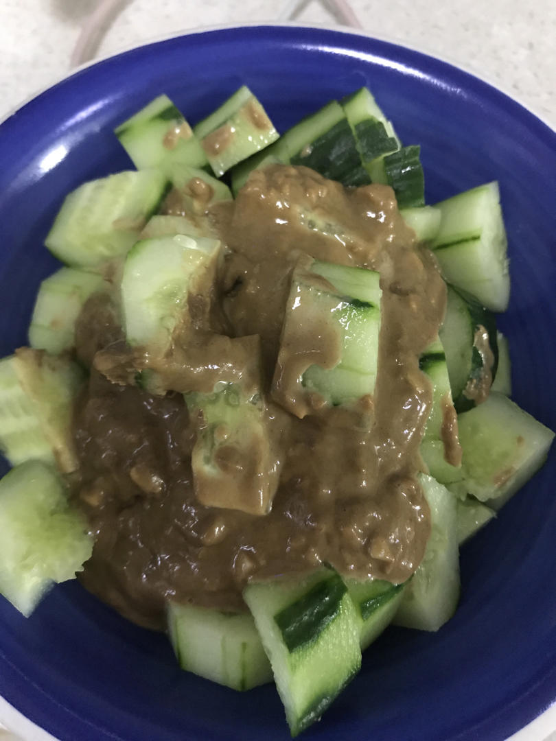 芝麻酱黄瓜凉菜🥗