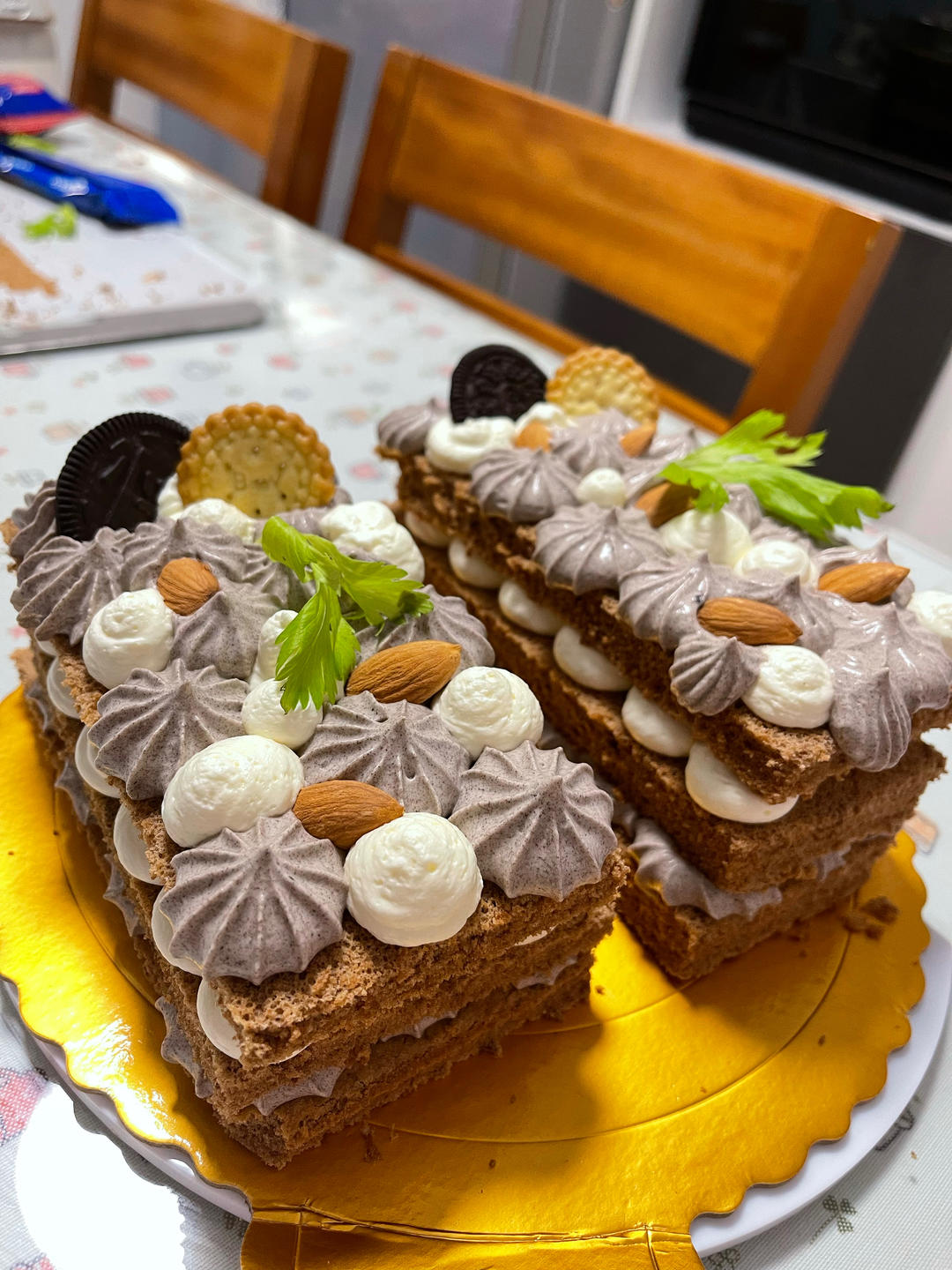 可可奥利奥咸奶油蛋糕