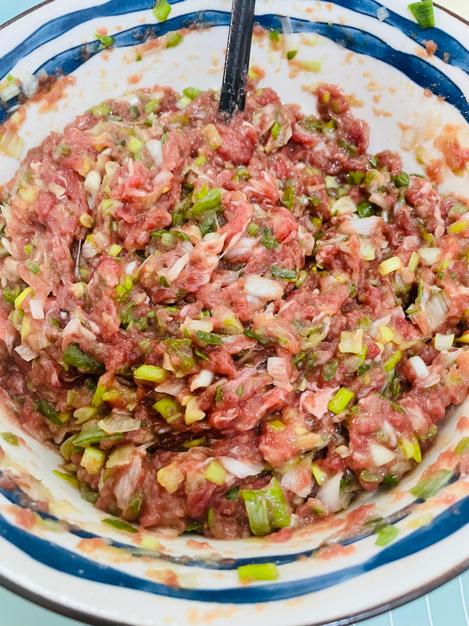 家庭如何调制羊肉大葱饺子馅