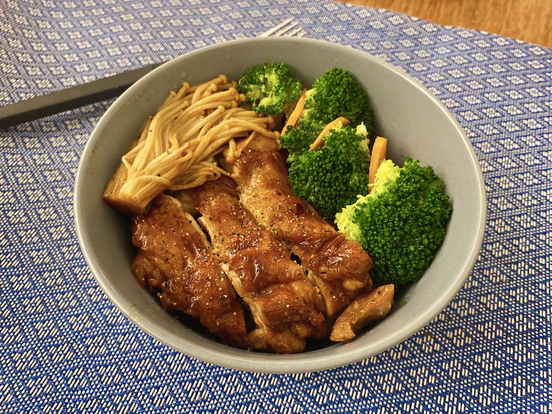 照烧鸡腿饭