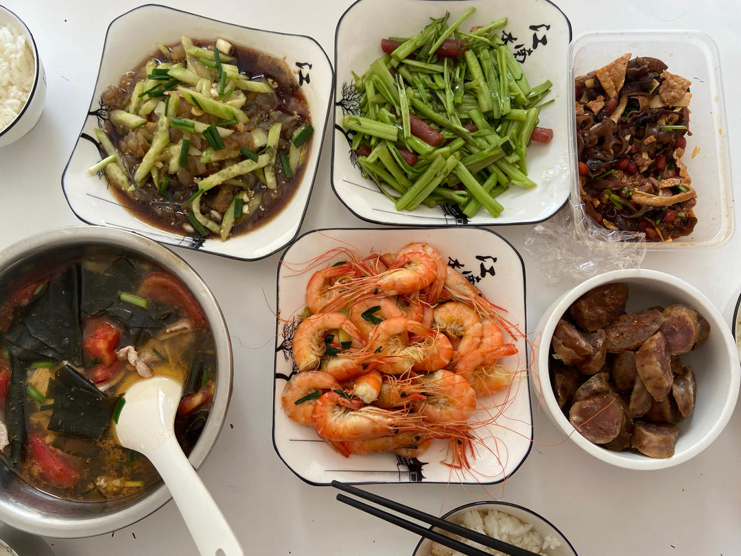 饭菜记—-之高中娃的周末