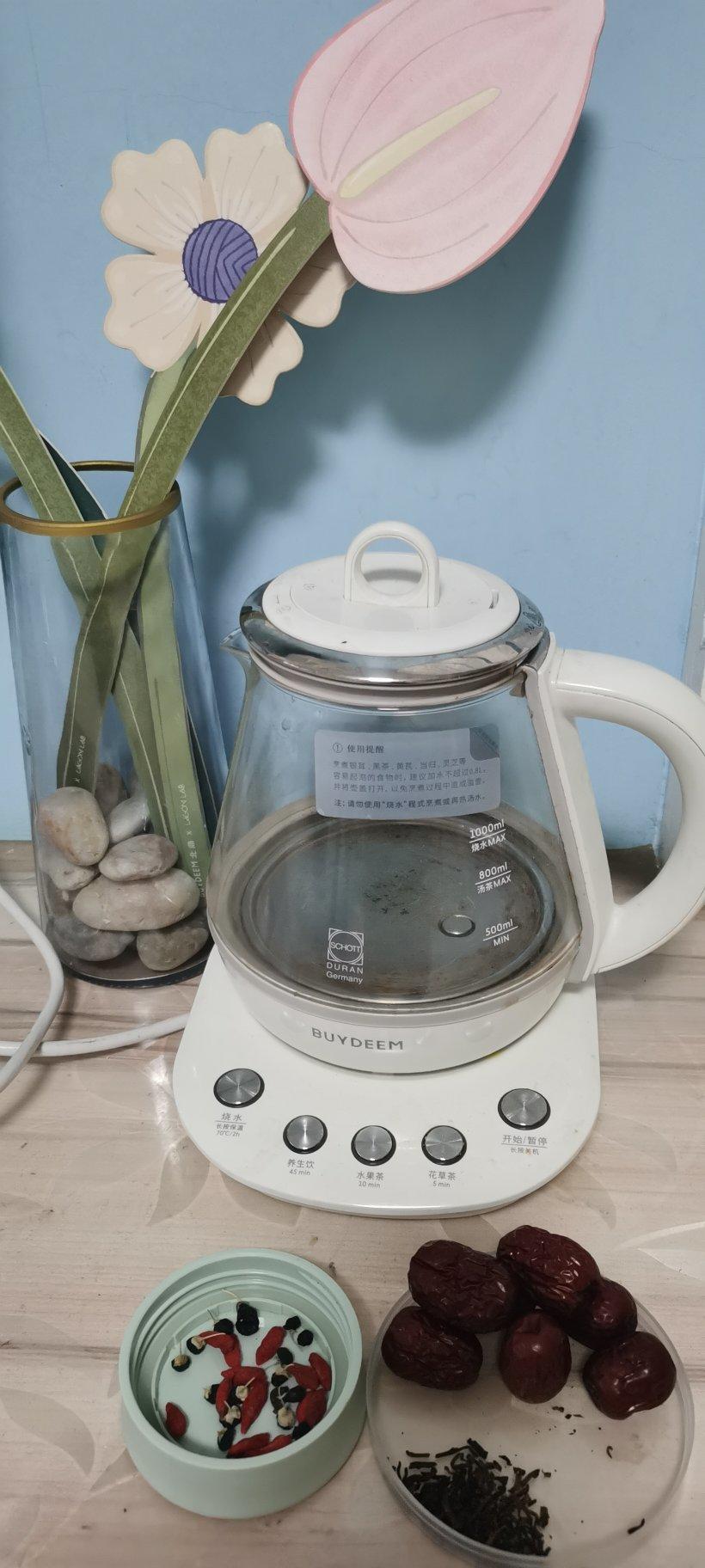 红枣普洱茶【5-6月北鼎养生壶食谱】