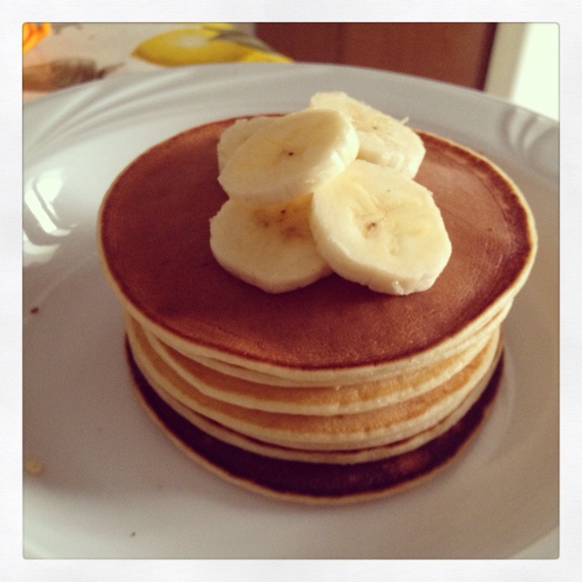 lichunchun做的香蕉牛奶小煎饼