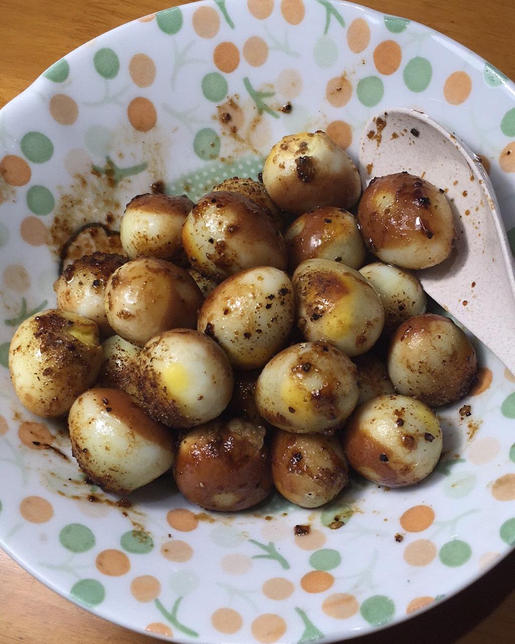 烤箱版烤鹌鹑蛋