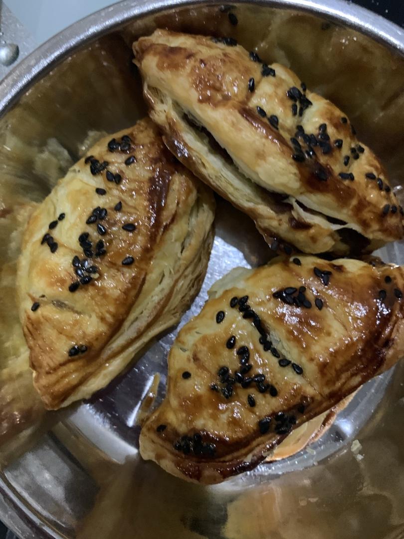 红豆酥（蛋挞皮版）