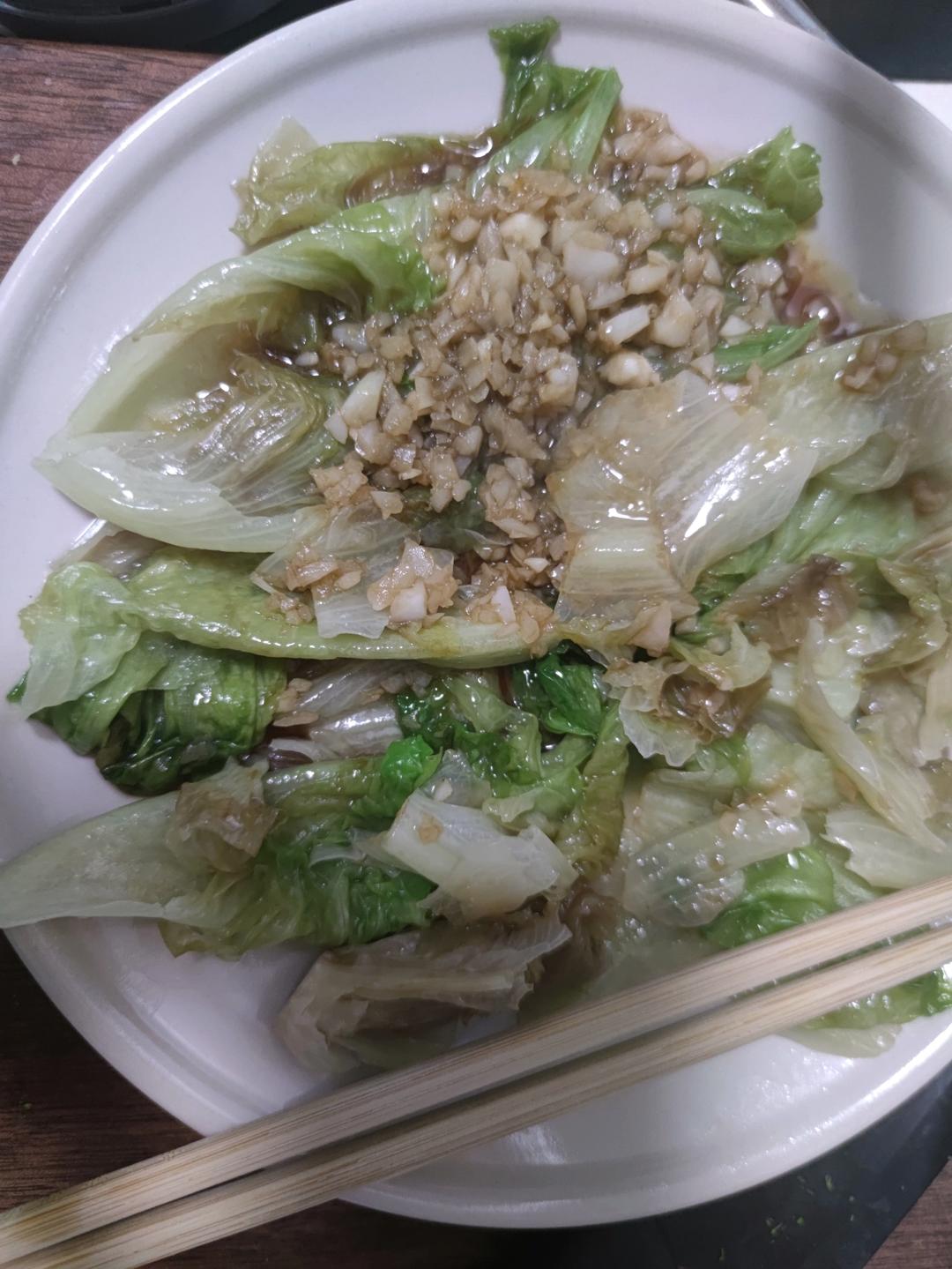 蚝油生菜
