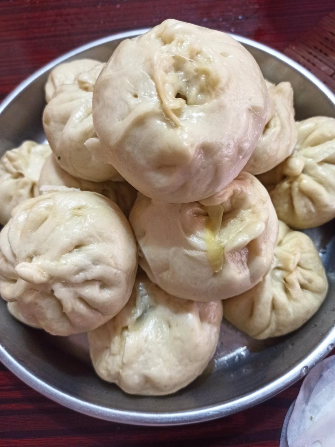 菜包子（配料超仔细）👍