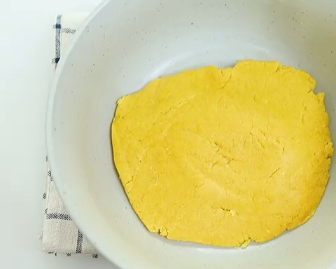 芒果🥭奶酥皮月饼🥮/香酥掉渣/不用回油的做法 步骤9