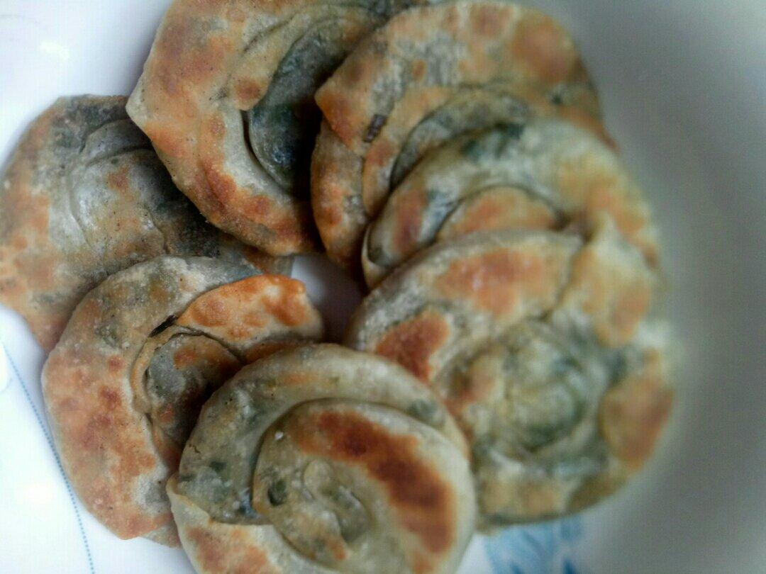 饺子皮葱油饼