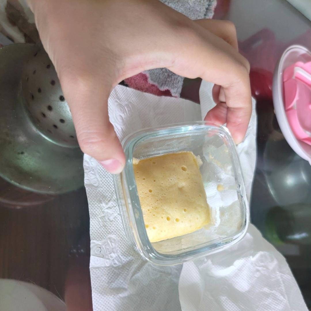 宝宝蒸蛋糕无油版 12+宝宝辅食