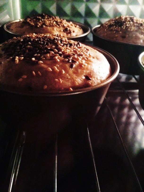 全麦汉堡胚（一次发酵）