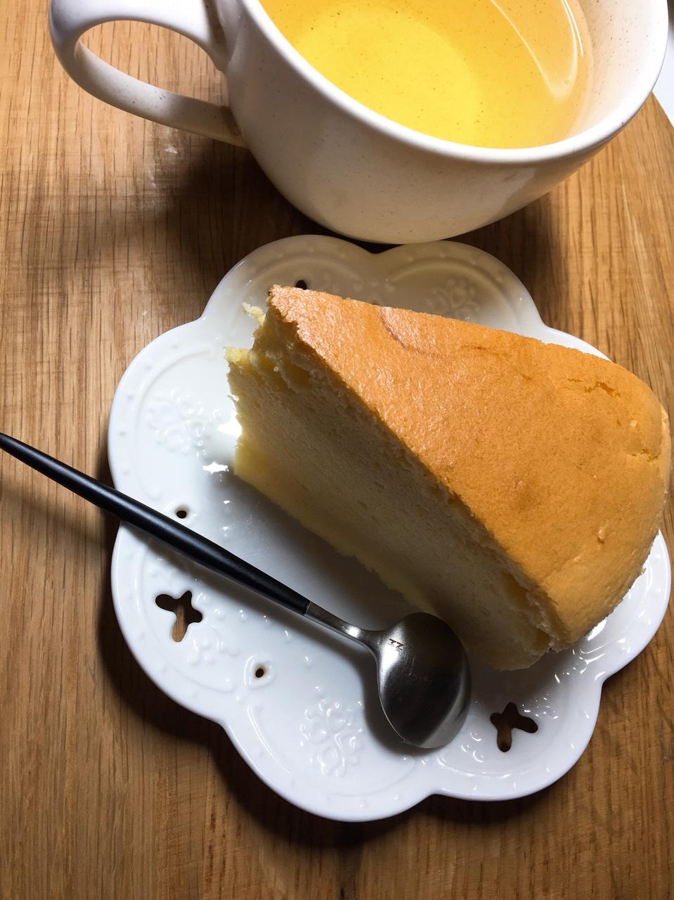 6寸轻芝士蛋糕(乳酪戚风蛋糕)