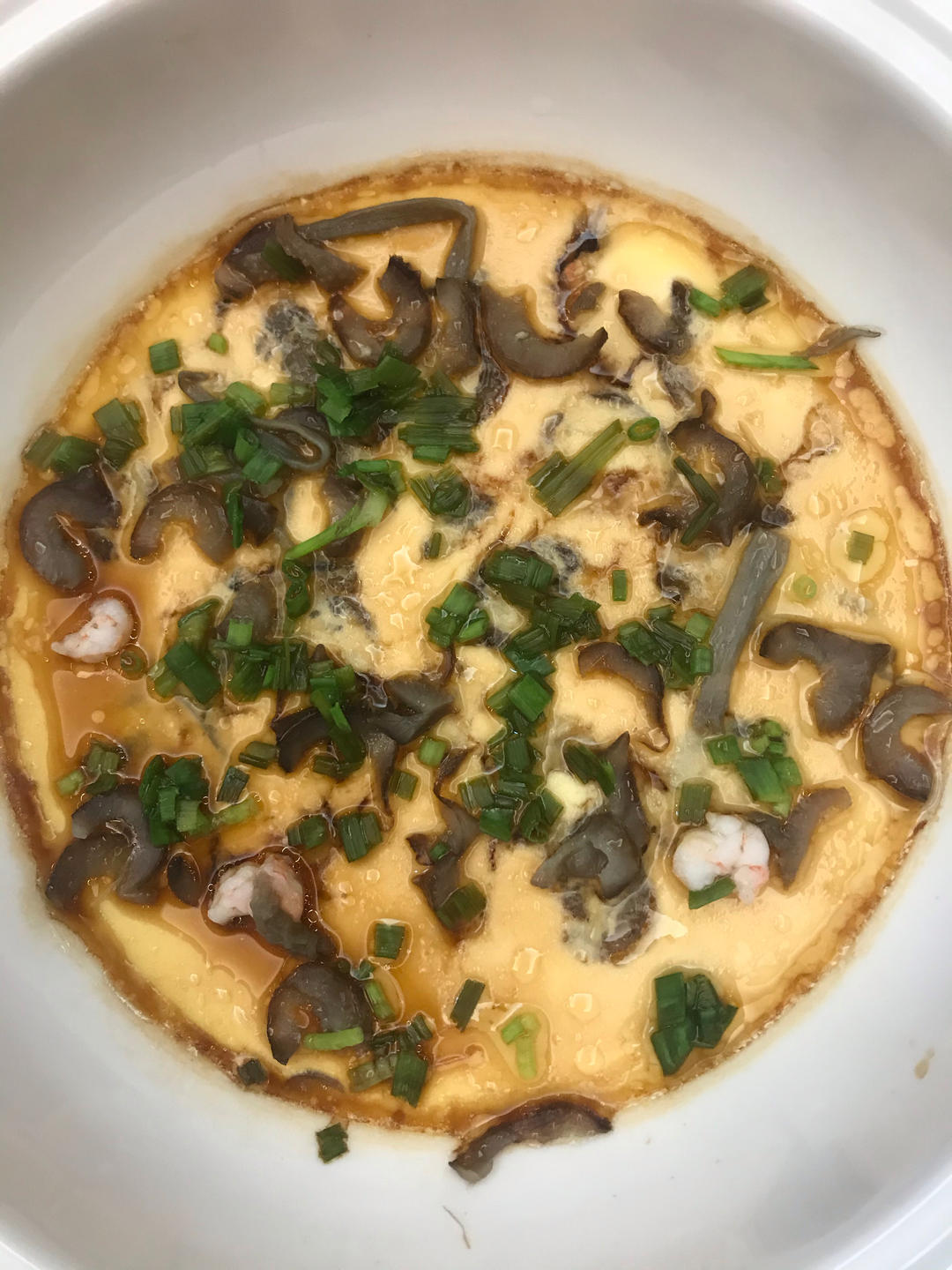 一碗美美的蒸水蛋（海参炖蛋）