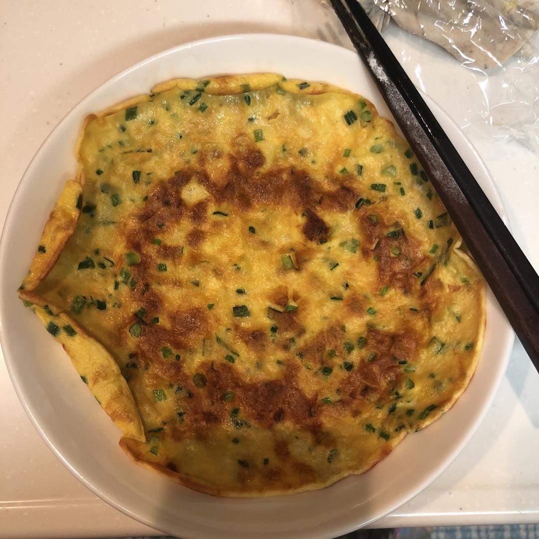 葱花鸡蛋饼