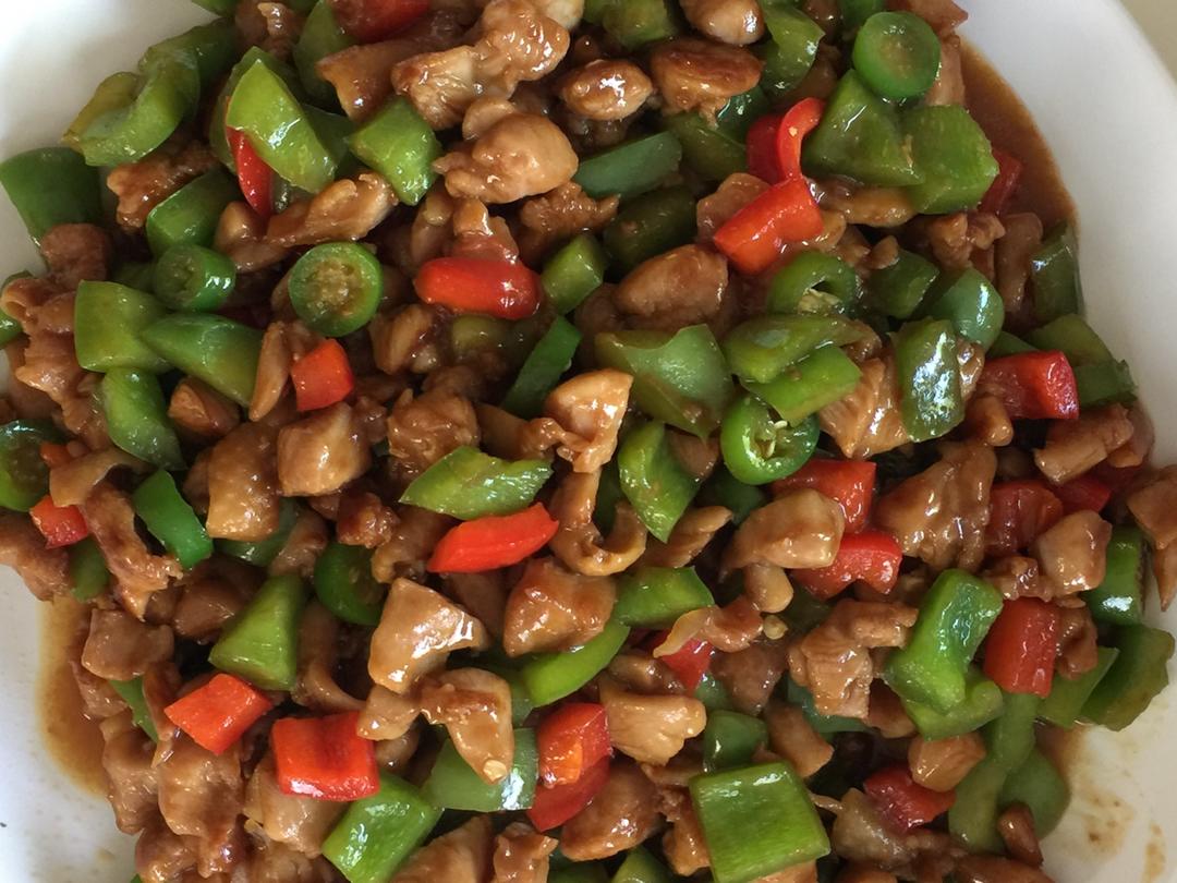 青椒炒鸡腿肉（大厨级别）