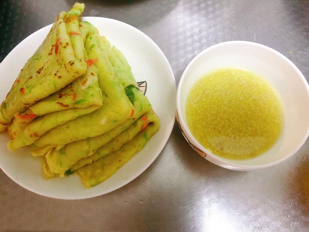 西葫芦鸡蛋饼