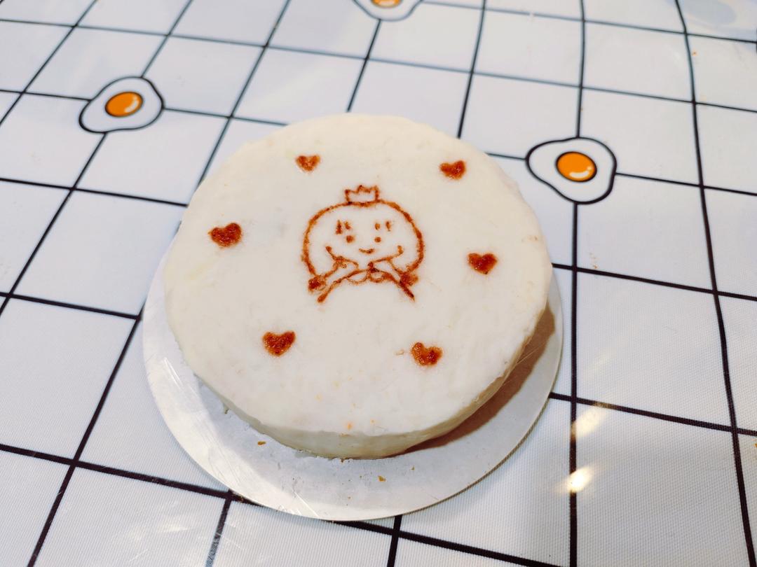 无糖无奶油宝宝生日蛋糕