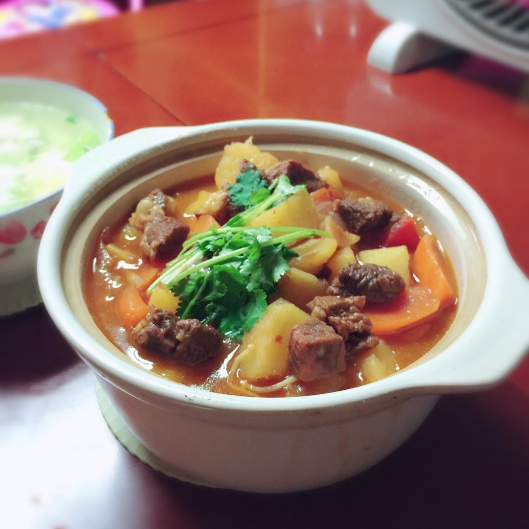 土豆炖牛肉
