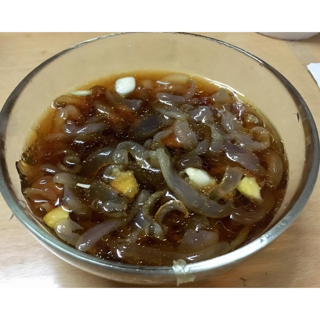 凉拌鲜海蜇