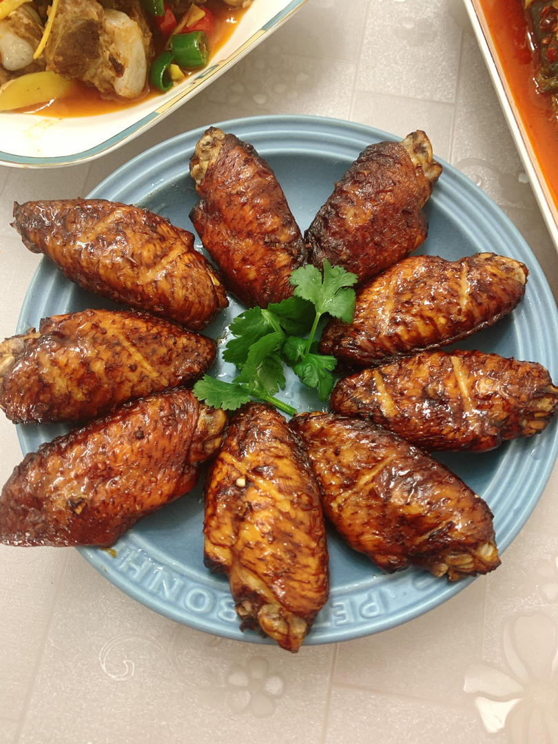 媲美烧烤店的烤鸡翅（烤箱版）