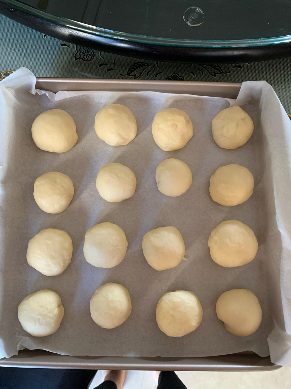 一次发酵同样松软的椰蓉小面包