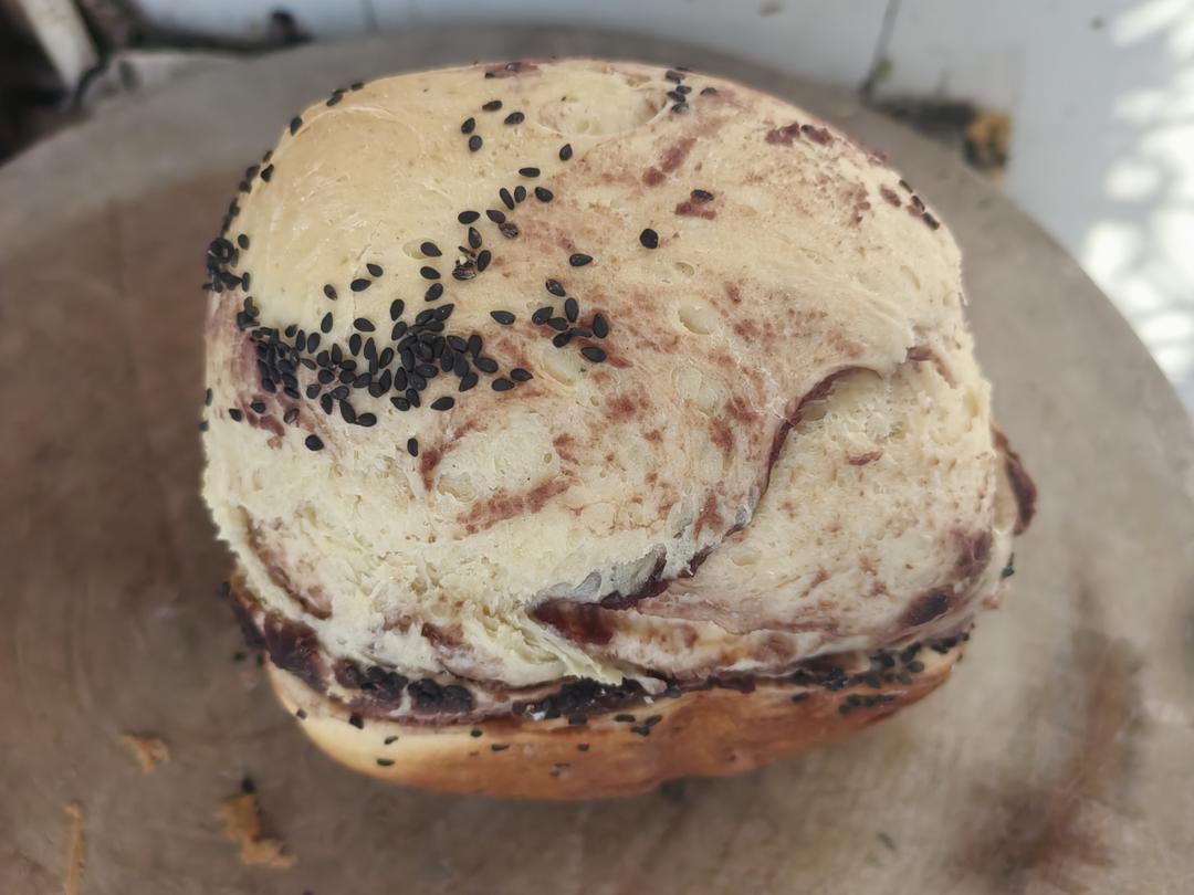 松下面包机版红豆沙吐司