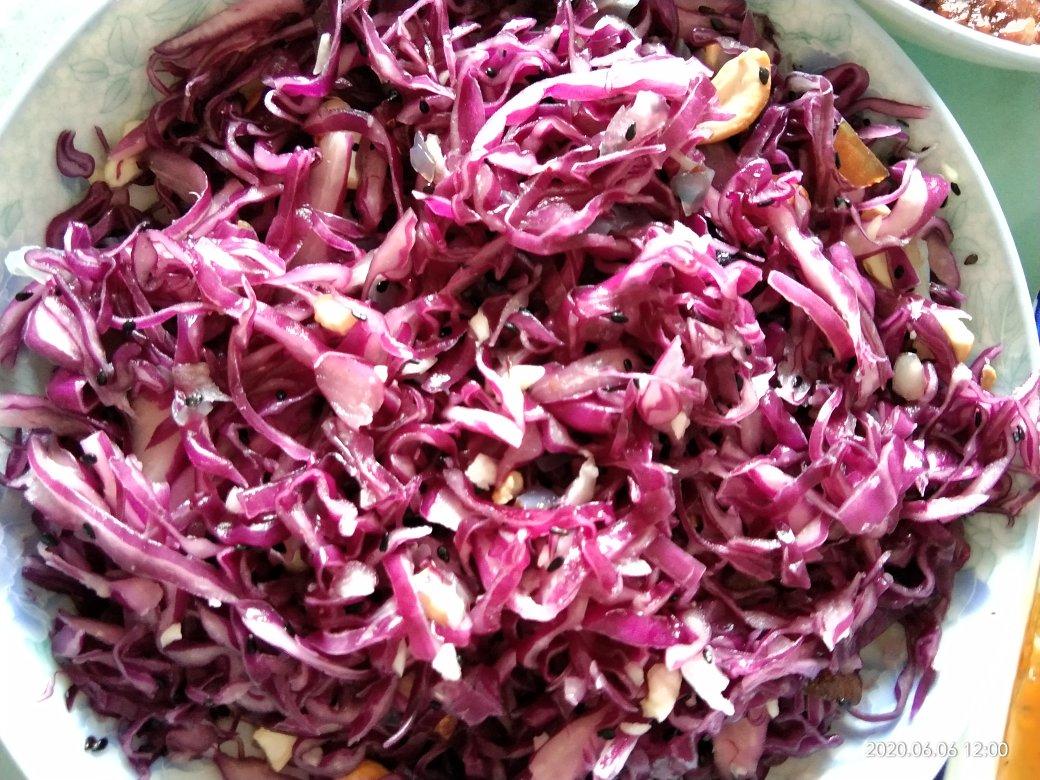 凉拌紫甘蓝