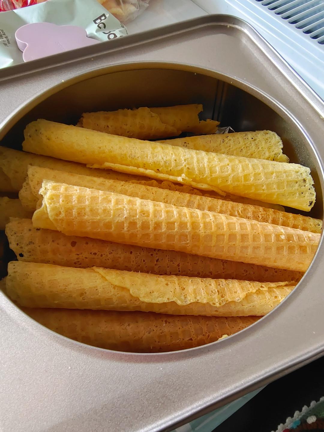 不输美心的酥香蛋卷，真正酥掉渣