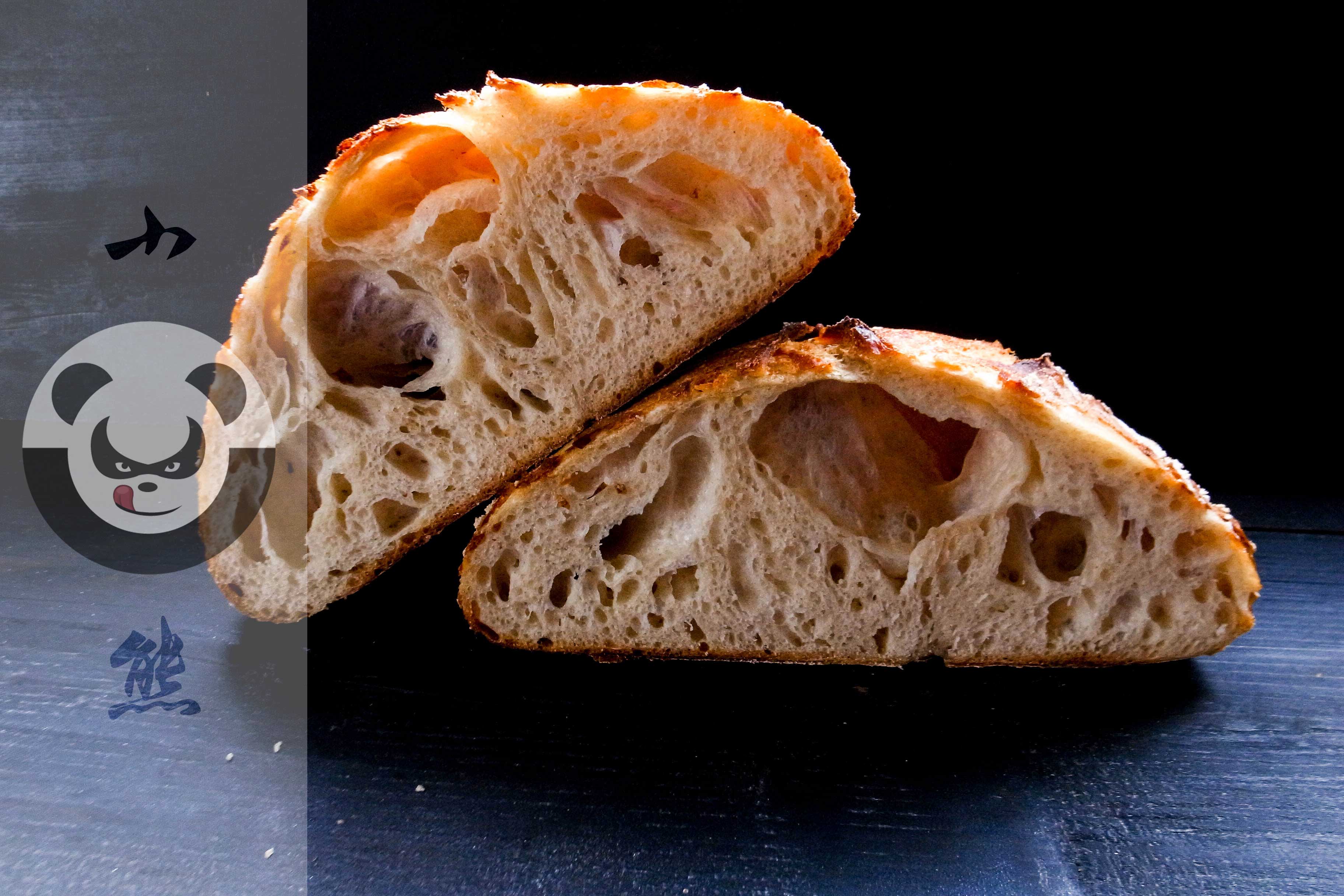 低温发酵免揉面法式乡村面包(French country bread)