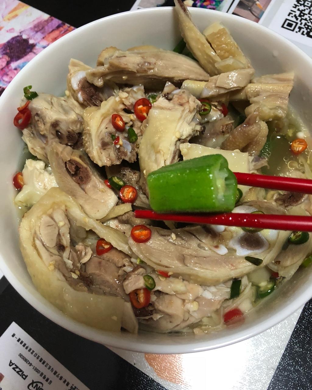 简单粗暴的卤菜拌秋葵
