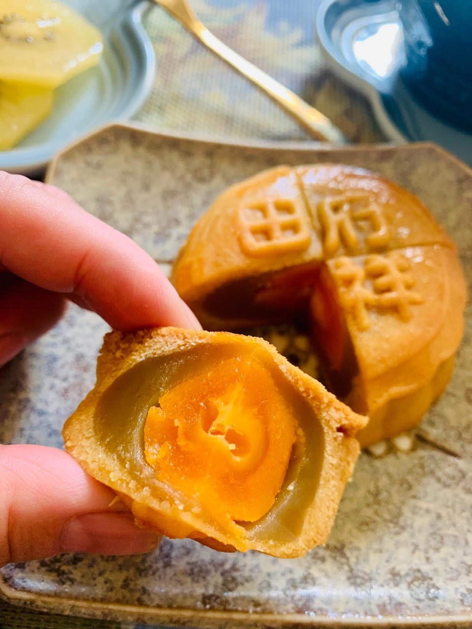 蛋黄白莲蓉月饼（附视频）小白新手
