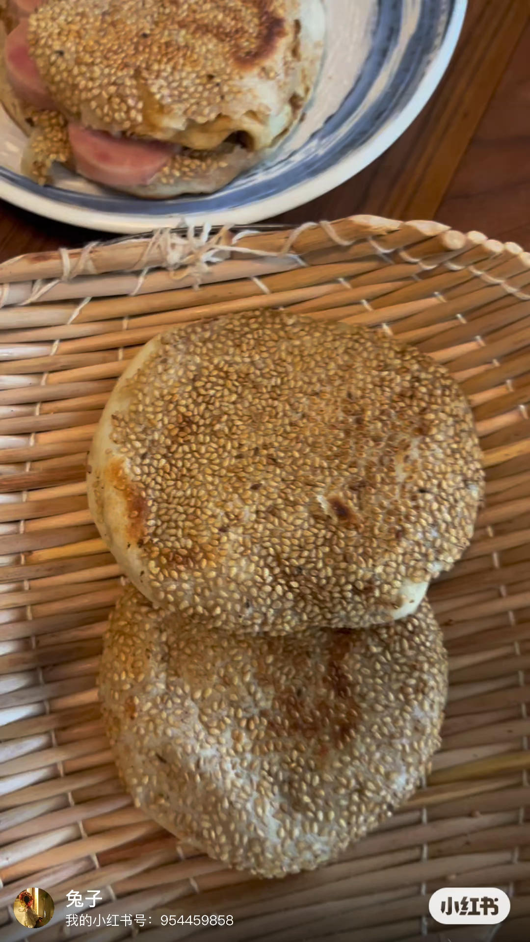 老北京麻酱烧饼 酥香可口 层次分明 附细节视频详解
