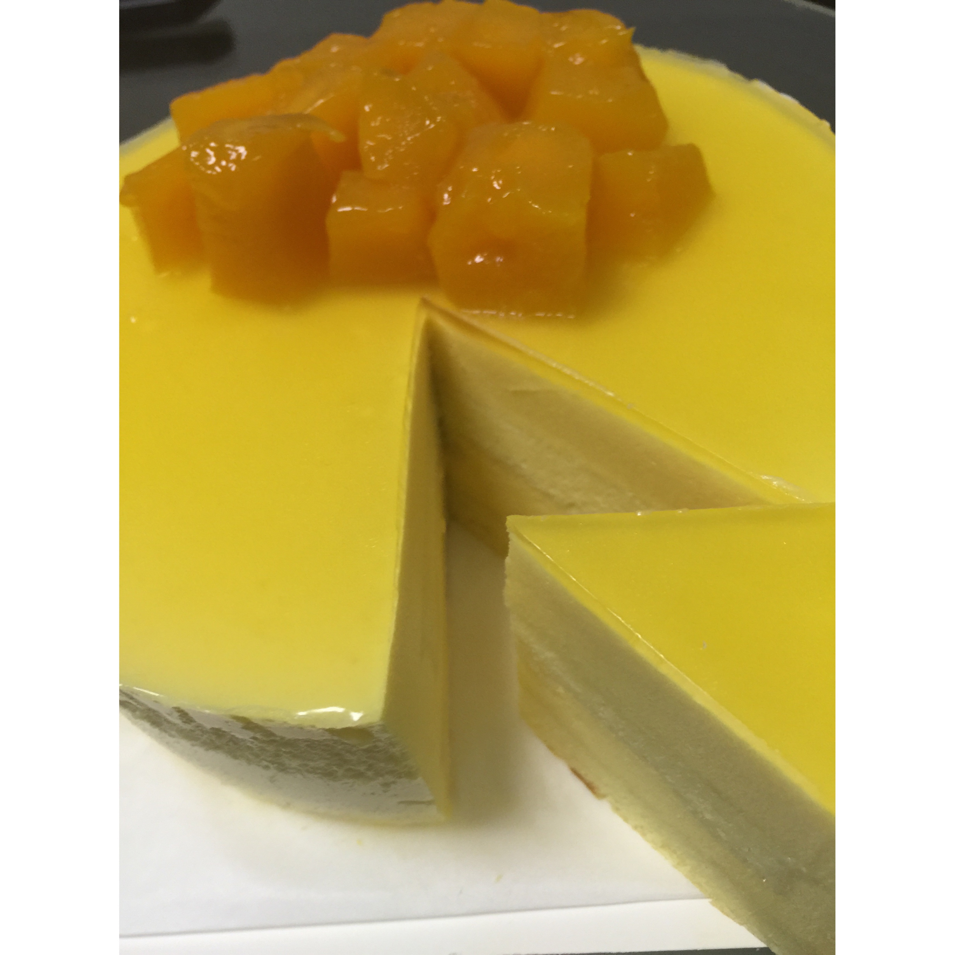 《Tinrry下午茶》教你做芒果流心慕斯（6寸配方）