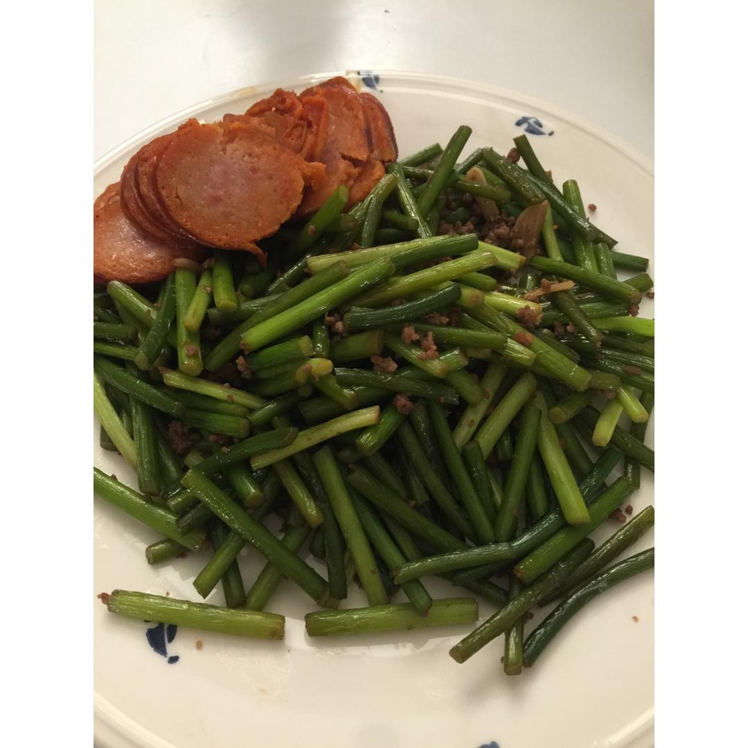 蒜薹炒肉