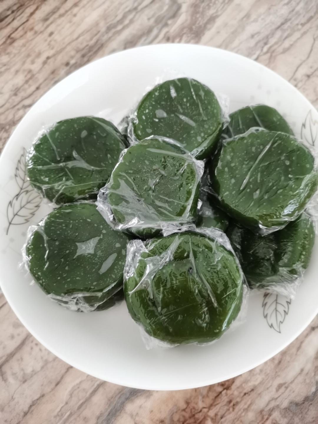 艾草青团、艾粑粑、艾糍、新鲜艾草制作