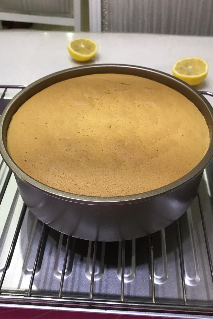 超好记八寸戚风蛋糕（后蛋法）