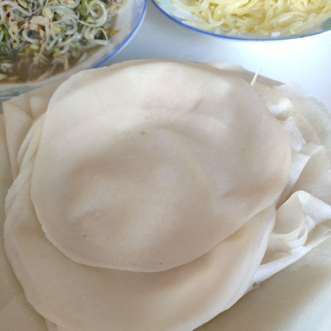 烫面蒸春饼