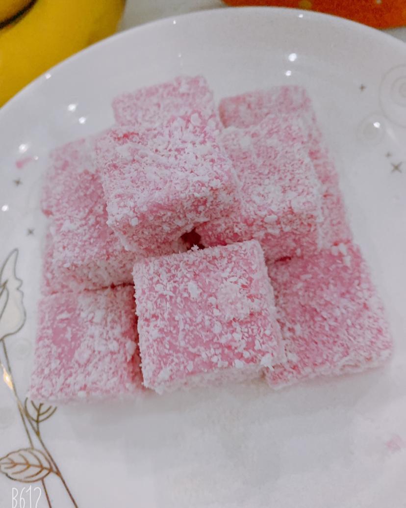 少女心爆棚的火龙果牛奶小方