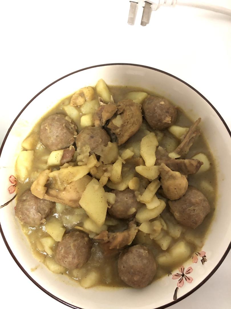 咖喱牛肉丸